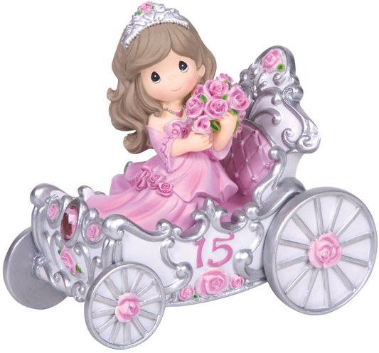 Precious Moments 133413 Quinceanera Girl In Carriage Figurine $25.99