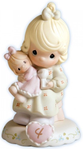 Precious Moments 136239 Girl WofDoll Age 4 Figurine $30.99