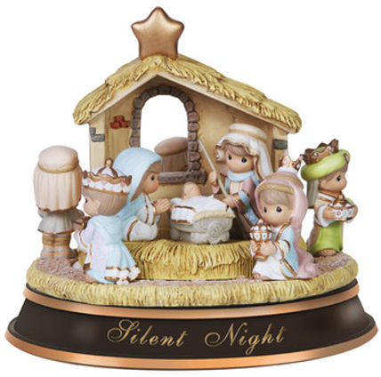 Precious Moments 151108 Rotating Nativity Musical $75.99