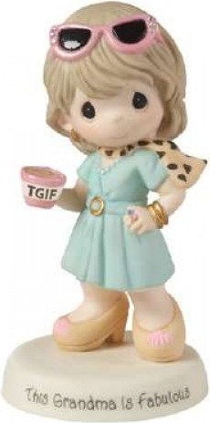 Precious Moments 153020 Grandma Striking A Pose Figurine $50.99