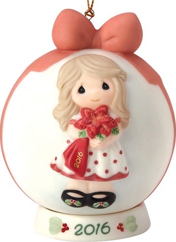 Precious Moments 161003 Dated 2016 Ball Ornament $30.99