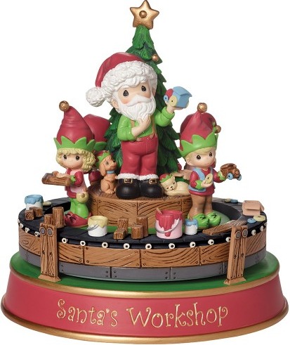 Precious Moments 161107 Santa's Workshop Musical $80.99
