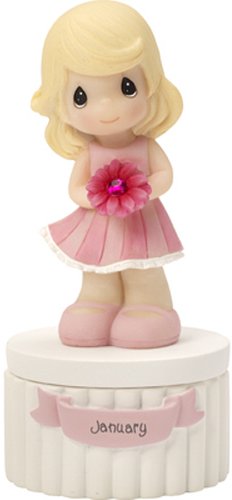 Precious Moments 163461 January Girl Covered Box $10.99