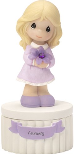 Precious Moments 163462 February Girl Covered Box $10.99