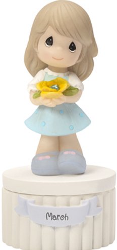 Precious Moments 163463 March Girl Covered Box $10.99