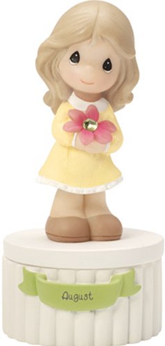 Precious Moments 163468 August Girl Covered Box $10.99