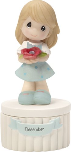 Precious Moments 163472 December Girl Covered Box $10.99