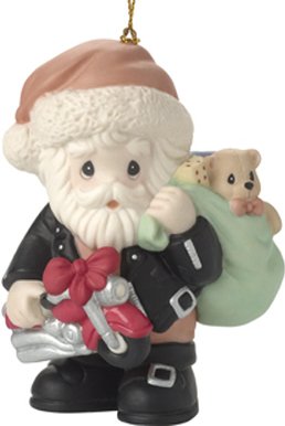 Precious Moments 171032 Biker Santa Ornament $30.99