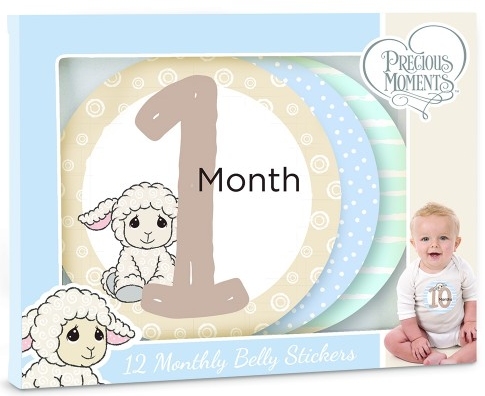 Precious Moments 172426 Set 12 Luffie Lamb Monthly Stickers $7.99