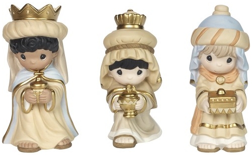 Precious Moments 181052 Set 3 Kings Figurine $130.99