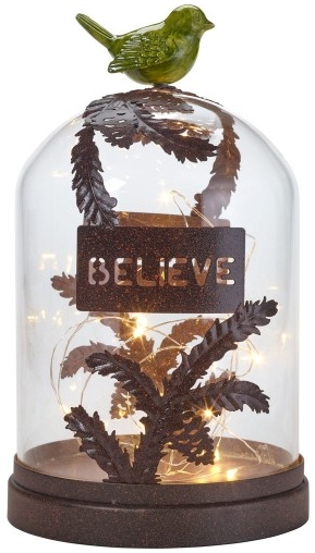 Precious Moments 185003 Believe LED Terrarium $32.99