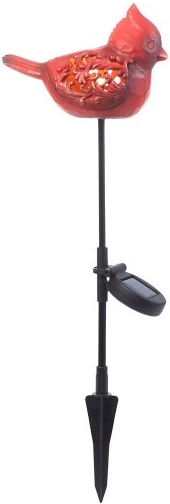 Precious Moments 185010 Solar LED Cardinal Stake   $24.99
