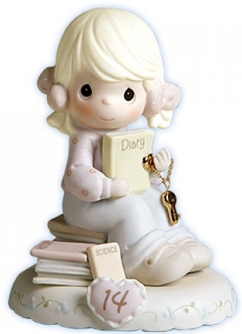Precious Moments 272655 Girl WofDiary Age 14 Figurine $40.99