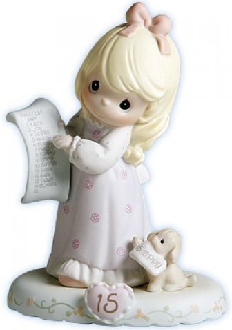Precious Moments 272663 GirlofGuest List Age 15 Figurine $40.99