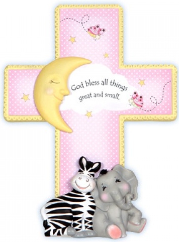 Precious Moments 7122401 Pink Cross   $18.99