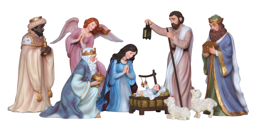 Precious Moments 7131219 Setof9 Nativity Figurine $200.99
