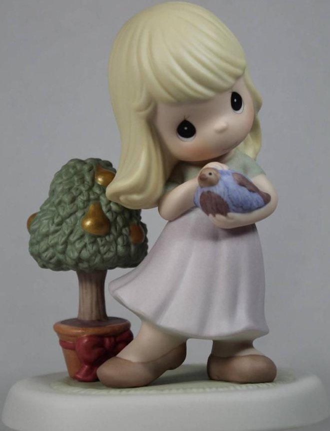 Precious Moments 910019 On The First Day Of Christmas... Figurine $45.99