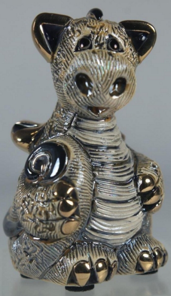 De Rosa Collections F409 Dragon Baby Family Collection Ceramic w/ Gold & Platinum Uruguay $54.99