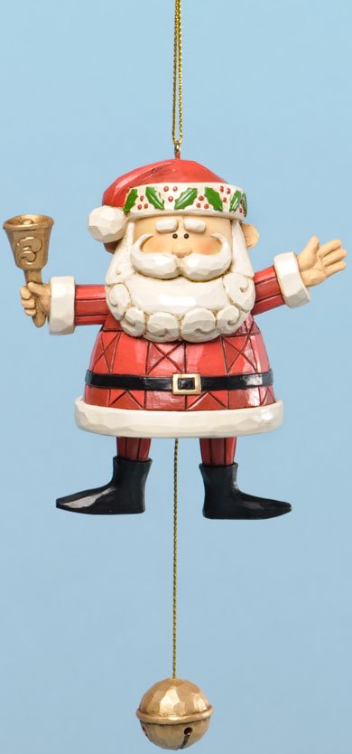 Rudolph Traditions by Jim Shore 4034901 Santa Pull String Ornament   $0.00
