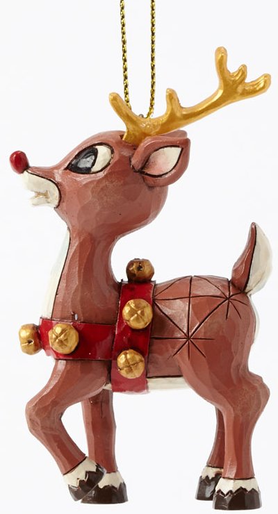 Rudolph Traditions by Jim Shore 4041651 Rudolph & Gold Accents Stone Resin $0.00
