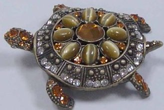 Welforth J234 Jeweled Box Enameled Pewter $30.99