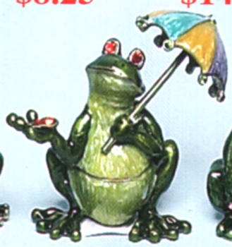 Welforth J870 with Umbrella Enameled Pewter $0.00