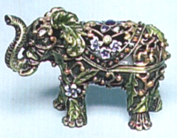 Welforth J874 Trunk Up Enameled Pewter $0.00