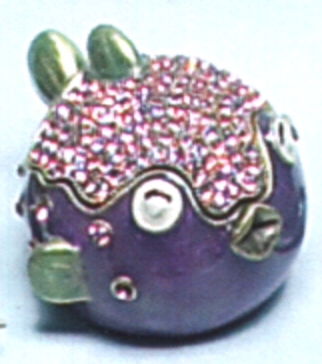 Welforth J887 Purple & Green Enameled Pewter $0.00