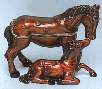 Welforth J998 Mother & Baby Enameled Pewter  $0.00
