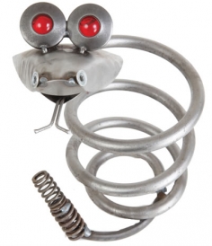 Yardbirds C448 Compression Spring Snake with Glass Eyes Metal Yardbirds is located in United States $66.99