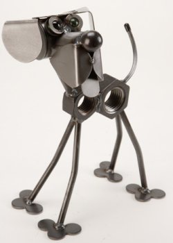 Yardbirds D165 Nuts the Labrador Retriever Metal Yardbirds is located in United States $91.99