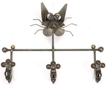 Yardbirds F42 Glass Eyed Coat Rack Metal Yardbirds is located in United States $81.99