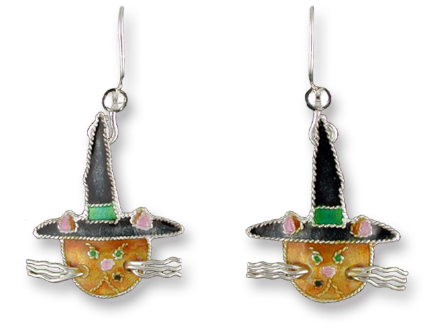 Zarah Co Jewelry 217891 Pointy Hat Cat Sterling Silver $0.00