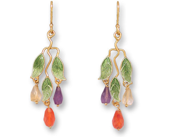 Zarah Co Jewelry 316101 Droplets Vermeil $0.00