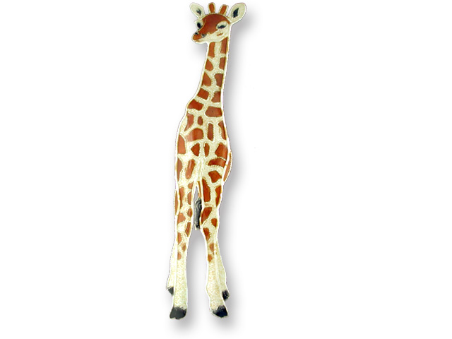 Zarah Co Jewelry 571602 Giraffe Pin Brooch Sterling Silver $0.00