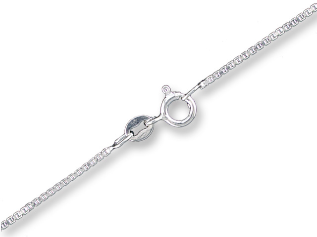 Zarah Co Jewelry CS418 Sterling 18-Inch Std Box Chain Accessories Silver $21.99